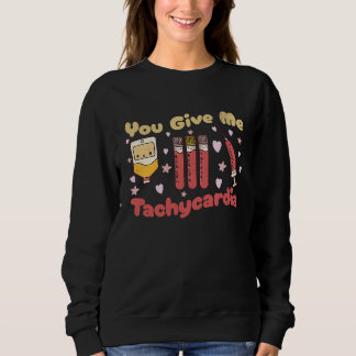 Sudadera Me Das Taquicardia Flebotomista Enfermera Valenti