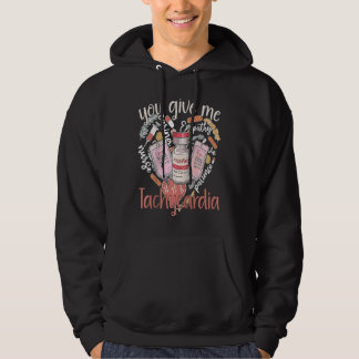 Sudadera Me Das Taquicardia ropa Enfermera Día de San Valen