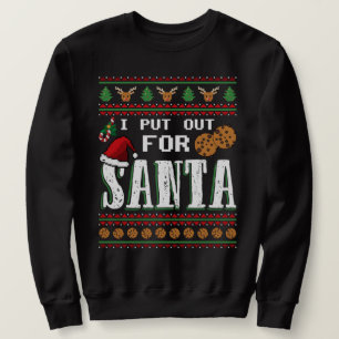 Sudadera Me Dediqué A Las Galletas De Navidades De Santa Gr