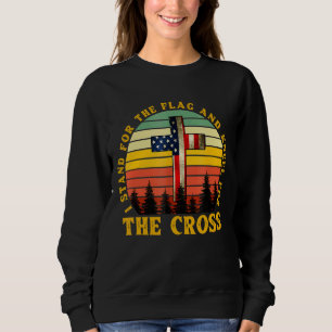 Sudadera Me Defiendo A La Bandera Que Arrojé Por La Cruz Je