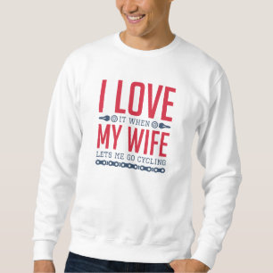 Sudadera Me Dejaré Ir En Ciclismo