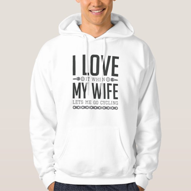 Sudadera Me Dejaré Ir En Ciclismo (Anverso)