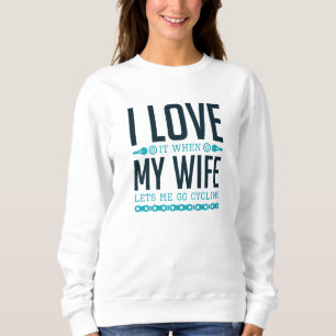Sudadera Me Dejaré Ir En Ciclismo