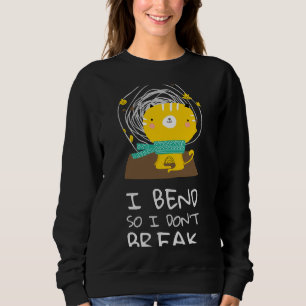 Sudadera Me Doblo Para No Romper La Rata Con Un Gato Hacien