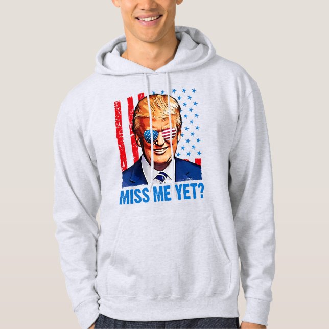 Sudadera Me echo de menos aún el anti-Biden (Anverso)