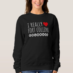SUDADERA ME ENAMORA HEART FORT COLLINS COLORADO