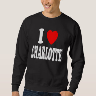 Sudadera Me encanta (amor) Charlotte Pareja linda coinciden