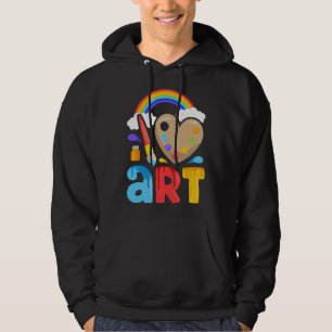 Sudadera Me encanta el arte artista pintor Pintura para niñ
