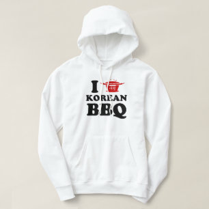 Sudadera Me encanta el BBQ coreano (고기구이)