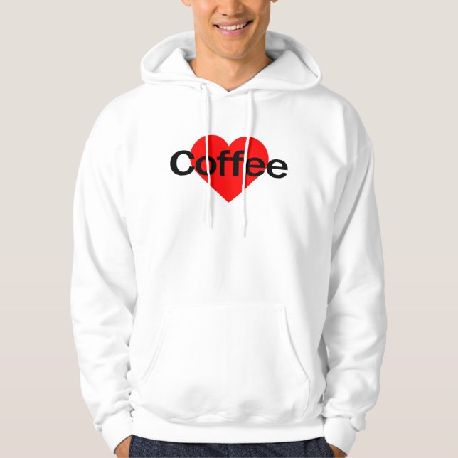 Sudadera Me encanta el café (Anverso)