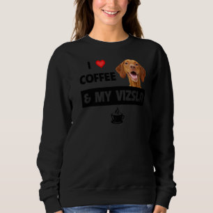 Sudadera Me Encanta El Café Y El Rescate Animal De Mi Mamá 
