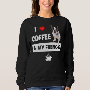 Sudadera Me Encanta El Café Y Mi Madre Francesa, Padre Fran