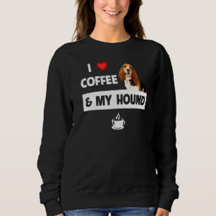 Sudadera Me Encanta El Café Y Mi Mascota De Papá Noel, Perr