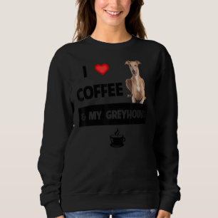 Sudadera Me Encanta El Café Y Mi Mascota De Papá Noel, Perr
