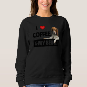 Sudadera Me Encanta El Café Y Mi Padre Mascota De Perro Bea