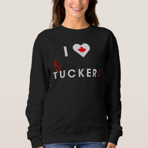 Sudadera Me encanta el convoy de libertad de camioneros Tuc