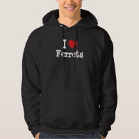 Me encanta el corazón de Ferrets personalizado per