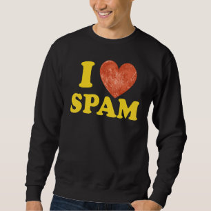 Sudadera Me Encanta El Corazón El Correo Basura Cañado Coci