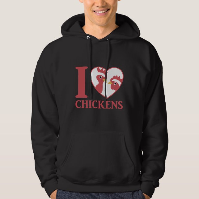 Sudadera Me encanta el Cu de pollo (Anverso)