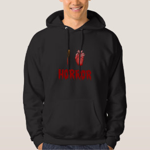 Sudadera Me encanta el horror, sangriento golpe en Hallowee