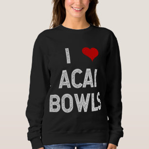 Sudadera Me encanta el postre de frutas de los bollos de Ac