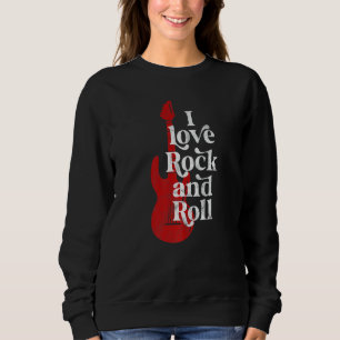 Sudadera Me encanta el rock and roll