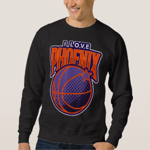 Sudadera Me encanta el valle de básquetbol de Phoenix
