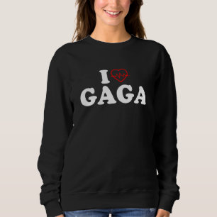 Sudadera Me Encanta Gaga Por Los Niños Pequeños Chicas