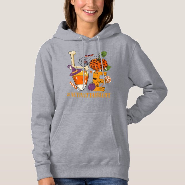 Sudadera Me encanta Halloween (Anverso)