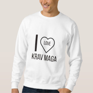 SUDADERA ME ENCANTA KRAV MAGA