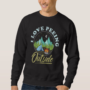 Sudadera Me Encanta La Actividad Exterior De Paseos Al Aire
