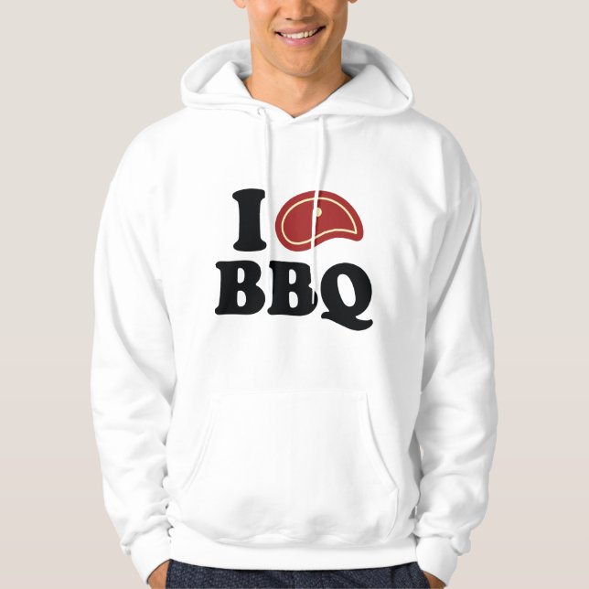 Sudadera Me encanta la barbacoa (Anverso)