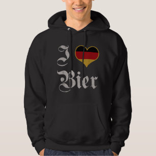 Sudadera Me encanta la cerveza alemana Oktoberfest Munich B