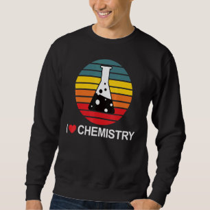Sudadera Me encanta la ciencia química divertida