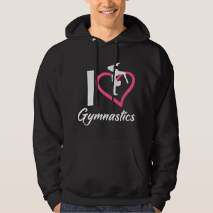 Sudadera Me encanta la gimnasia divertida porristas gimnasi