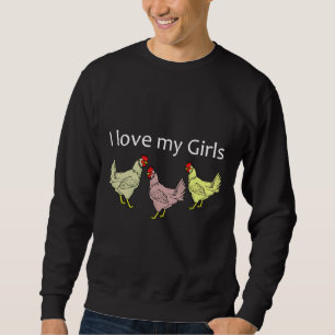 Sudadera Me encanta la granja de pollos de mis Chicas