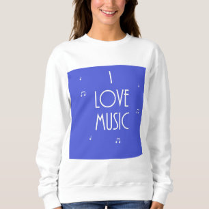 Sudadera me encanta la música