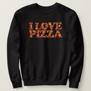 Sudadera ¡Me encanta la pizza!