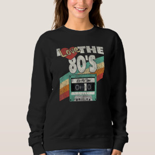 Sudadera Me Encanta La Ropa Molesta Vintage De Las Mujeres