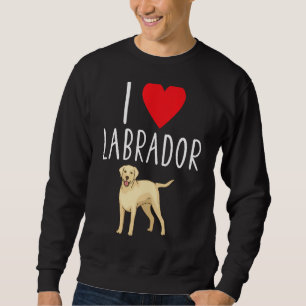 Sudadera Me encanta Labrador Lab Retriever Labrador