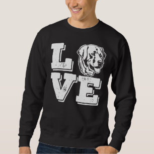 Sudadera Me encanta Labrador Me encanta mi recuperación de 