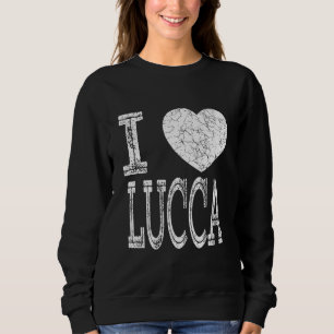Sudadera Me encanta Lucca Valentine Novio hijo niño Coraz