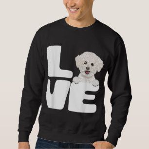 Sudadera Me encanta mi amante de los bichos
