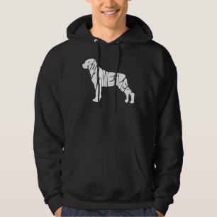 Sudadera Me encanta mi amante de los perros adorables rottw