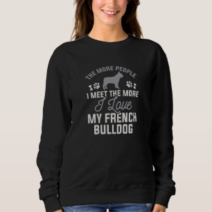 Sudadera Me encanta mi Bulldog francés