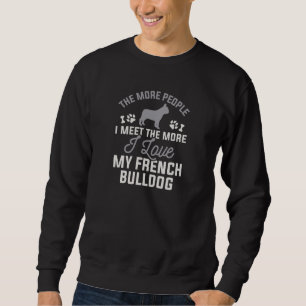 Sudadera Me encanta mi Bulldog francés