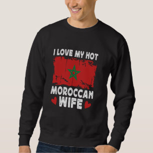 Sudadera Me encanta mi caliente esposa marroquí cónyuges ba