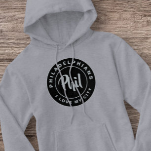 Sudadera Me Encanta Mi Ciudad, La Vintage Retro Philly Brot