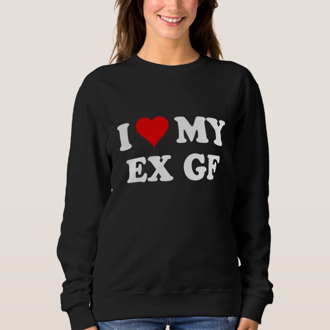 Sudadera Me Encanta Mi Corazón De Novia. (Anverso)