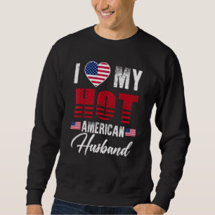 Sudadera Me encanta mi cordial relación con el marido estad